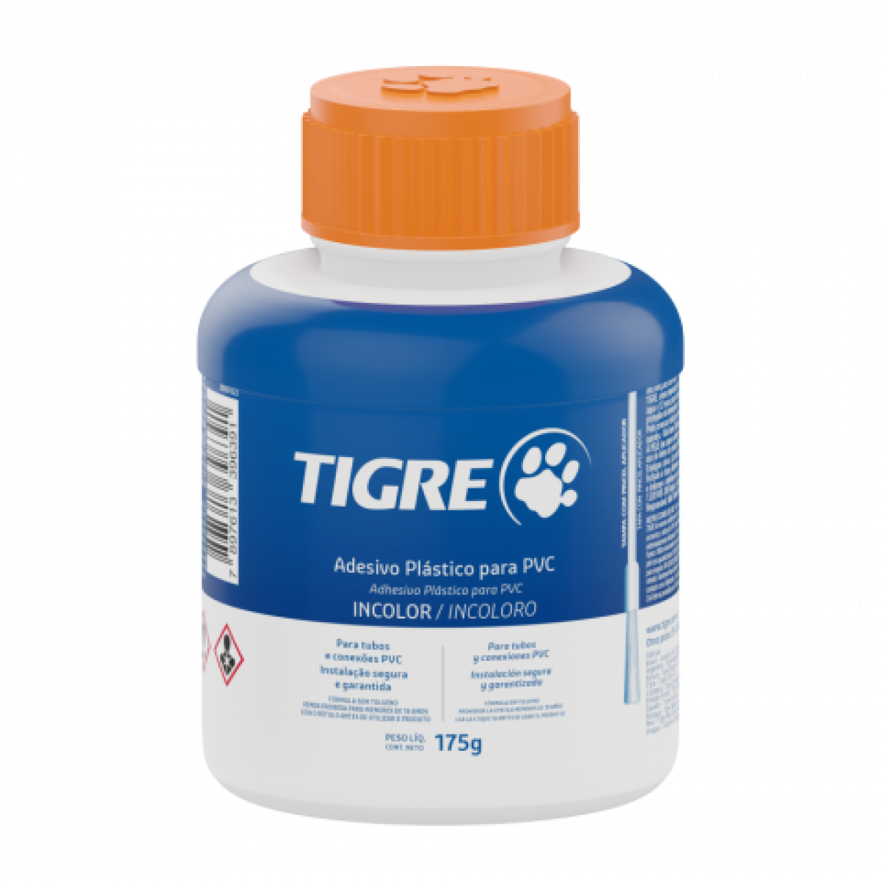 ADHESIVO INCOLORO P/PVC 175GR