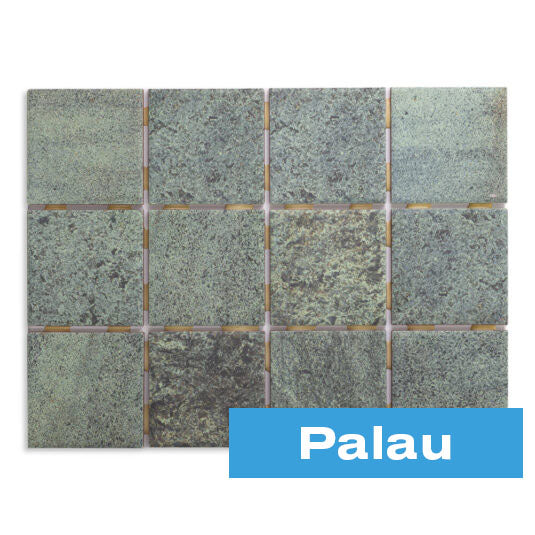 REVESTIMIENTO PALAU 10X10 - PETRA GRIS VERDOSO