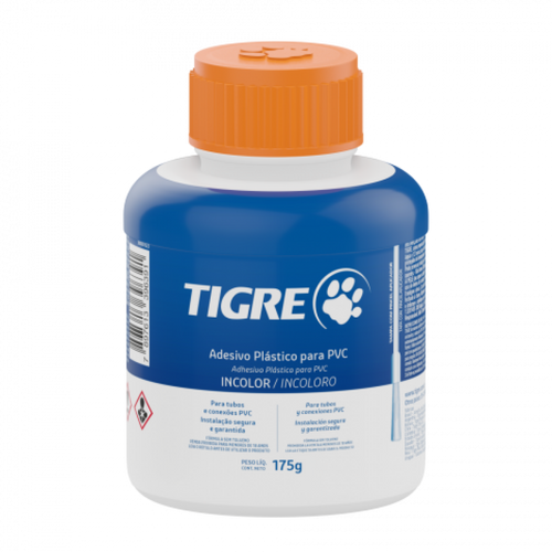 ADHESIVO INCOLORO P/PVC 175GR